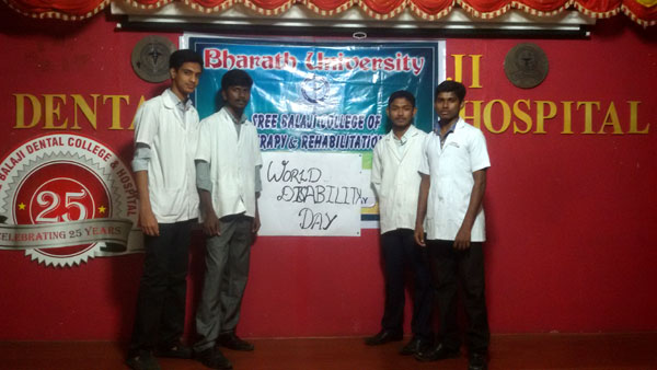 International disability day conducted on 03 Dec 2014